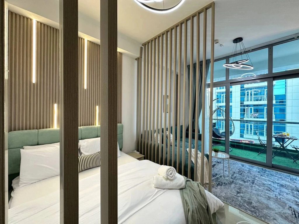 Квартира Marina Canal Studio New Walk to JBR Beach