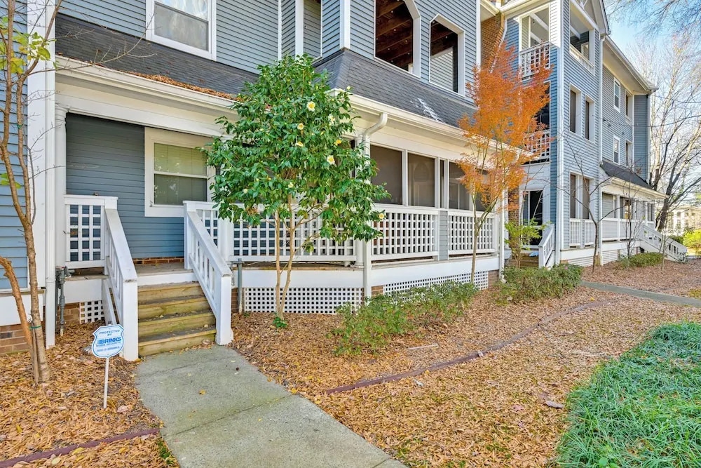 1 Mi to BOA Stadium! Walkable Condo w/ Porch