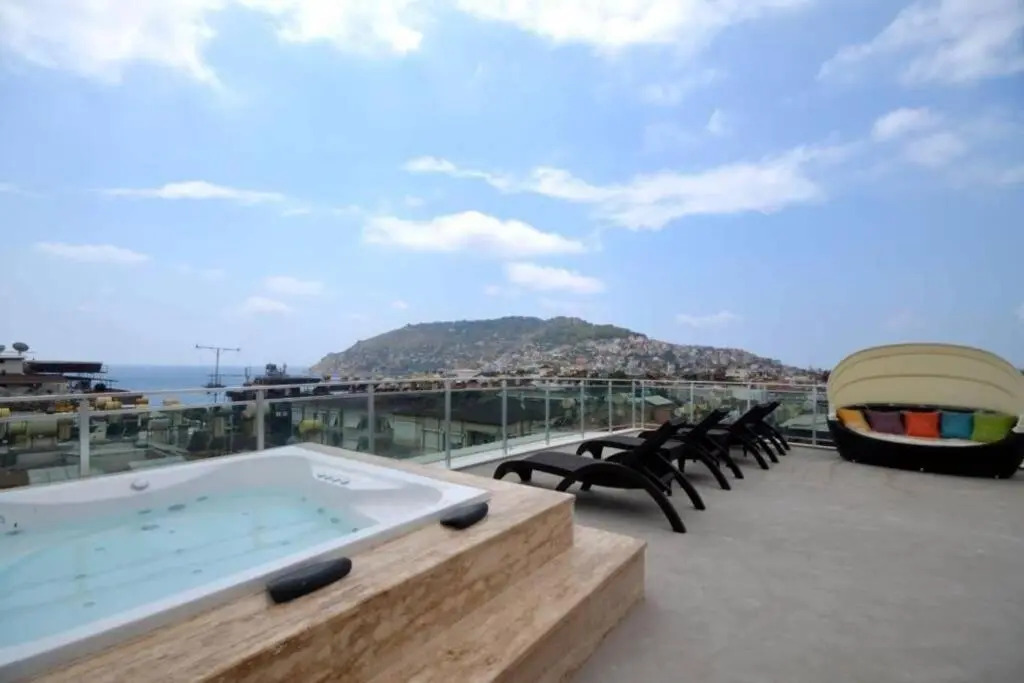 1+1 new cozy apartment in the Center of Alanya.