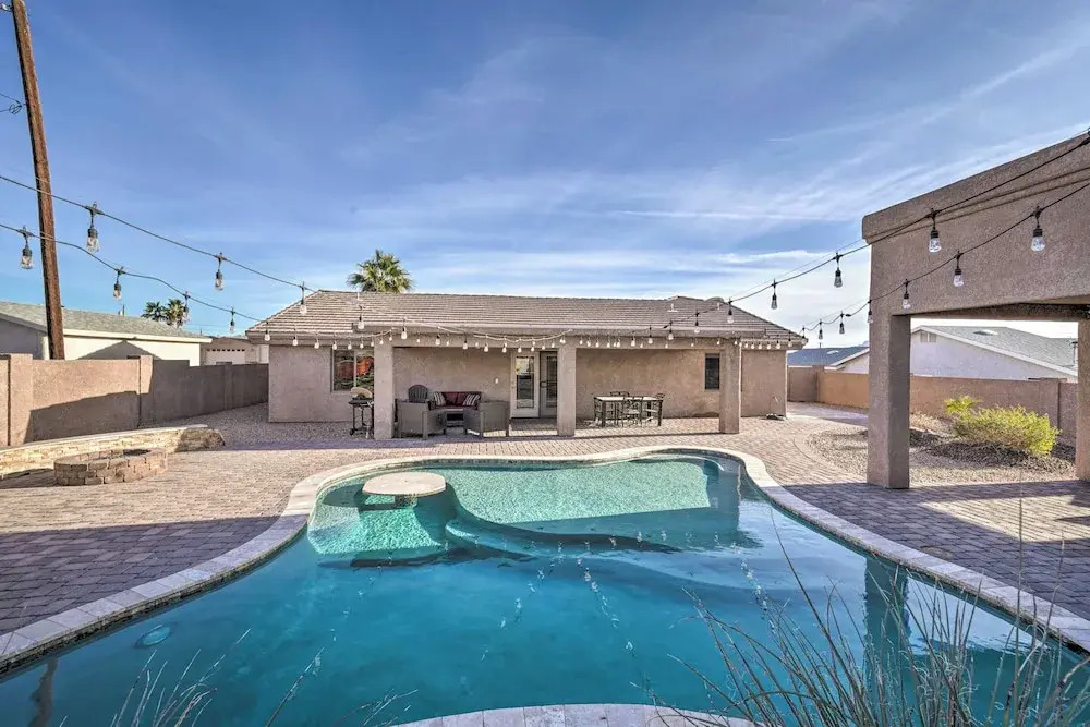 Lake Havasu Home w/ Private Pool, Patio & Grill!