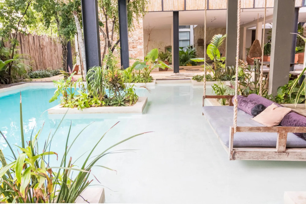 Stylish Charming 2BR Apartment Aldea Zama Insta-worthy Pool Uncovered Patio Terrace