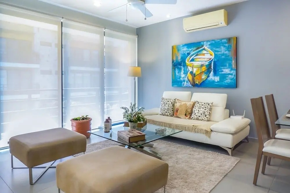 Lunada 314 Modern Playa del Carmen Condo with Tropical Garden View by RedAwning