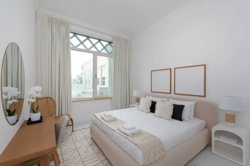 Rustic Palm 1BR w Beach Access