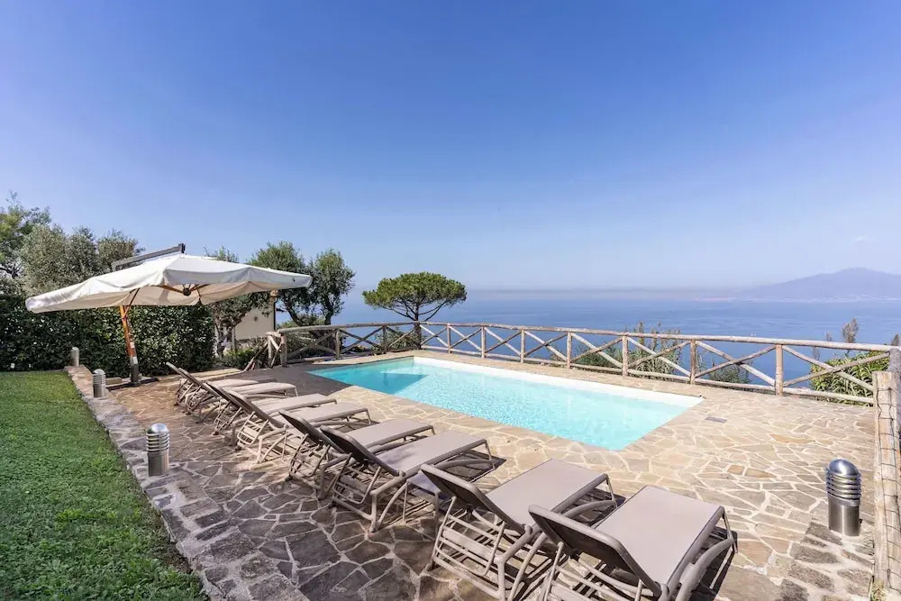 Giulia 1 Villa Apartment Shared Pool Sea Views