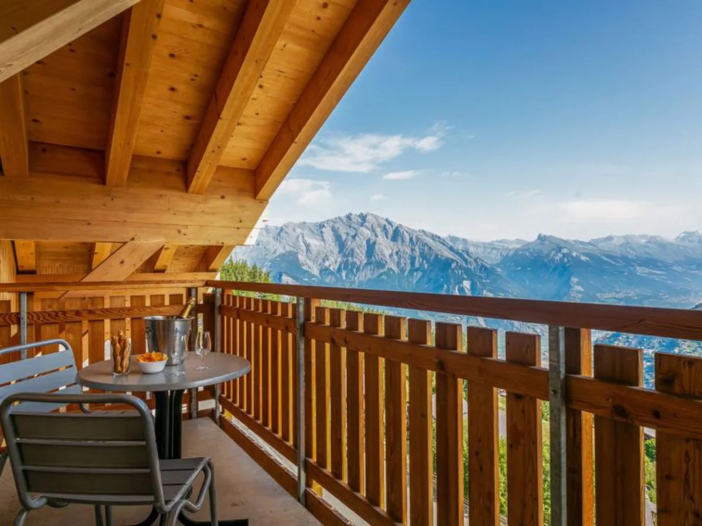 T-Resort La Tzoumaz 4p8 vue vallée