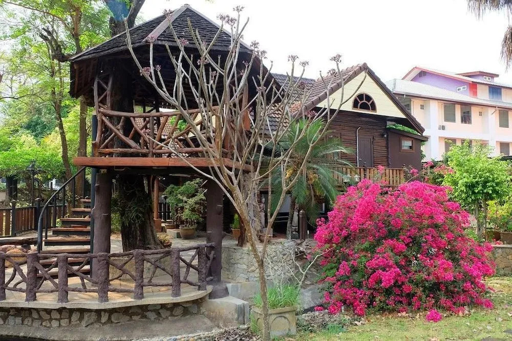 Wood Night House
