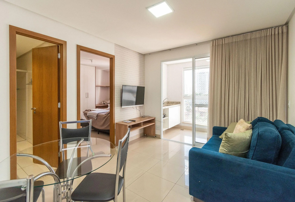 Apartamento De 01 Quarto No Ed. The Expression   Setor Bueno   Th509