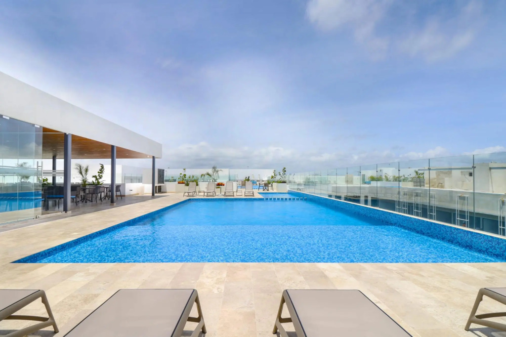1 BR 1 Location Condo Ipana Brand new W 3 Rooftop Pools Gym and Rooftop bar With Ocean View
