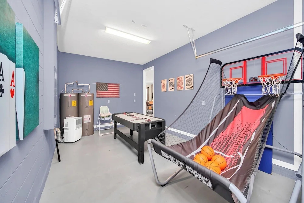 Chic Resort Villa Themed Rooms Pool Game Room