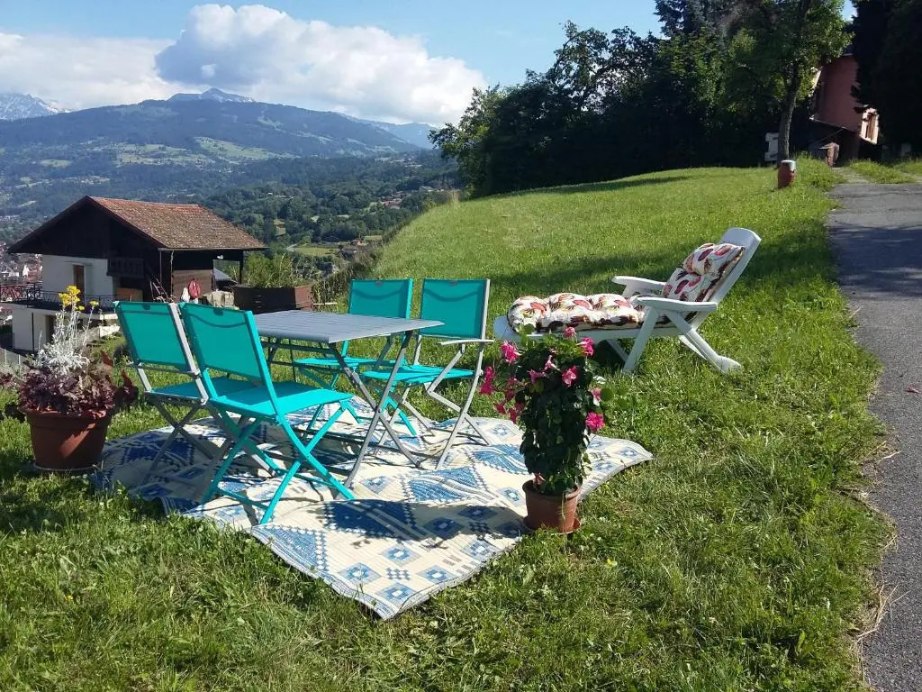 Charmant appartement avec vue sur le Mont-Blanc