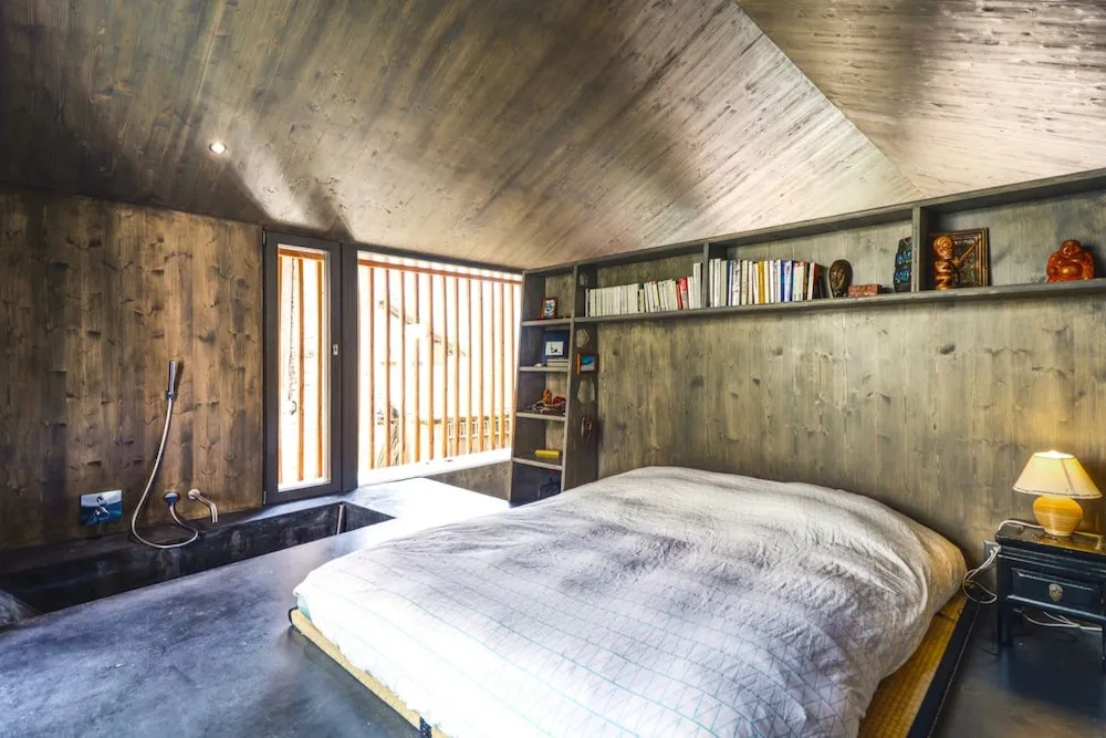 Renovated historic barn in mountain village