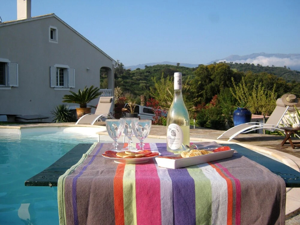 Villa With 3 Bedrooms in Oletta, With Wonderful Mountain View, Pool Ac