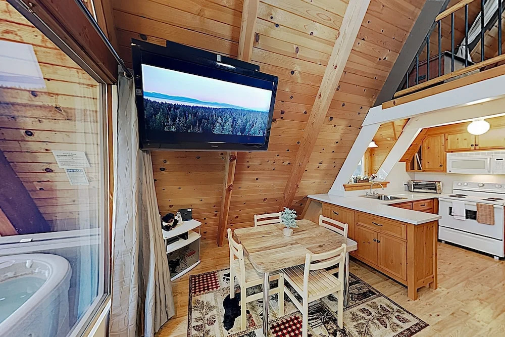 New Listing! Classic A-Frame Home w/ Hot Tub cabin