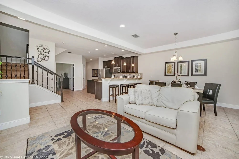 Spacious 4BD Town Home With Private Patio - Near Disney Parks AND Golf #8127