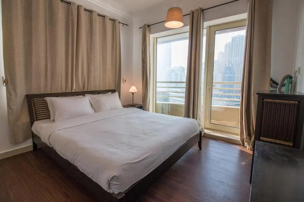 Full Marina View Beautiful 1BR in Dubai Marina - Manchester 12