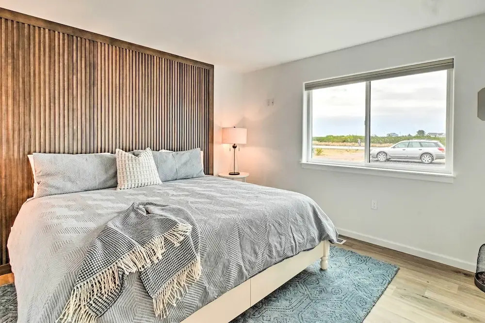 Modern Ocean Shores Getaway with Dock