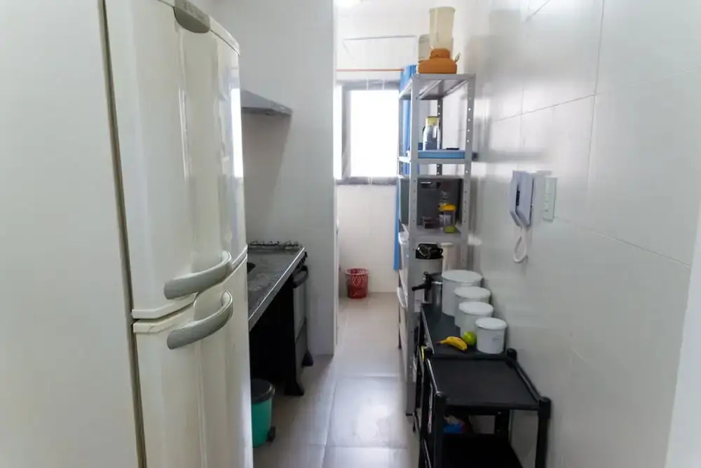 Apto com Piscina Churrasqueira a 85 m da Praia