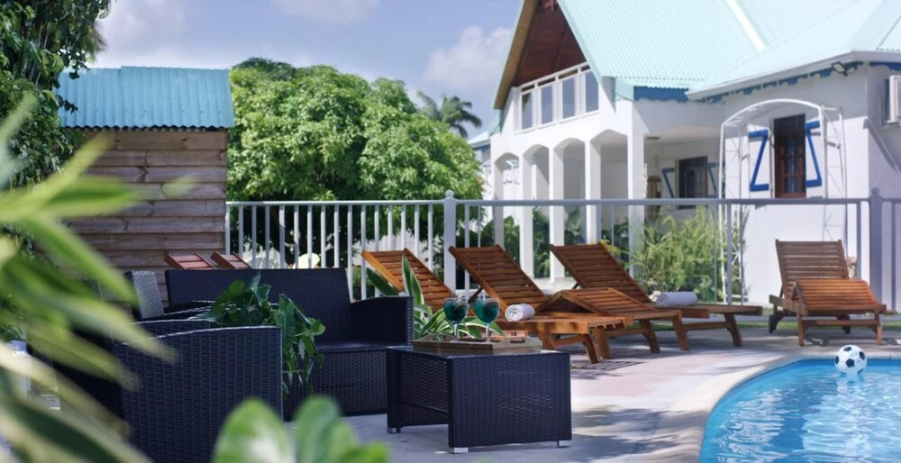Villa With 5 Bedrooms in St Francois, With Wonderful sea View, Private Pool, Enclosed Garden