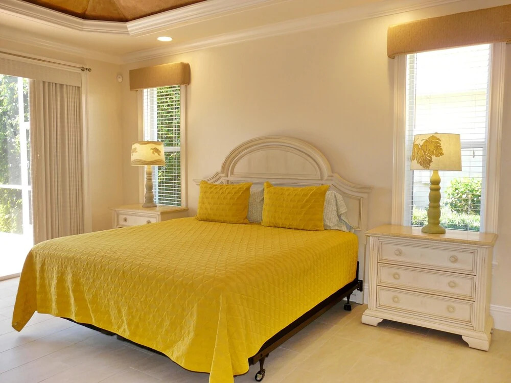 Pet-friendly waterfront home with heated pool and spa