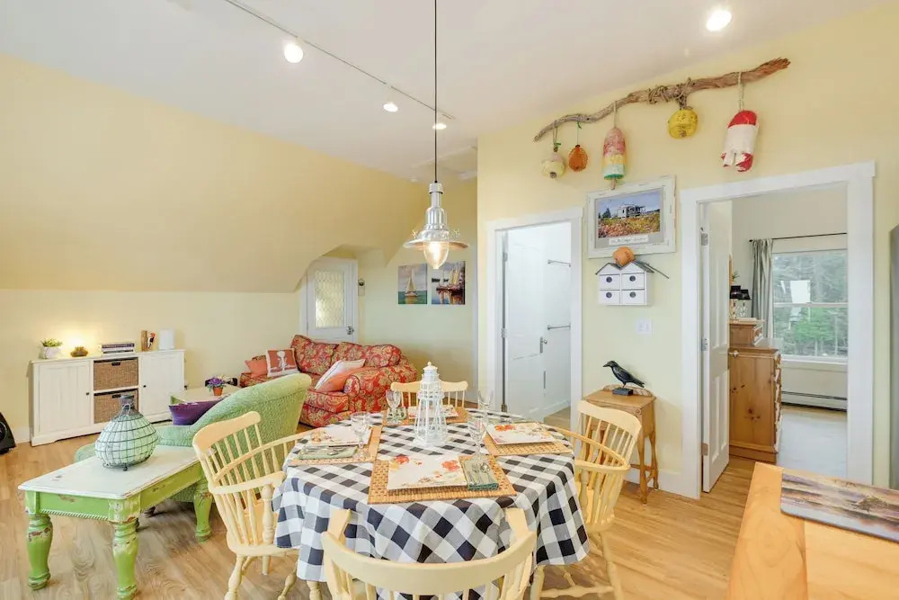 Waterfront Deer Isle Apartment w/ Fire Pit