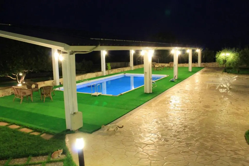 2 bedrooms appartement with shared pool furnished garden and wifi at Modica