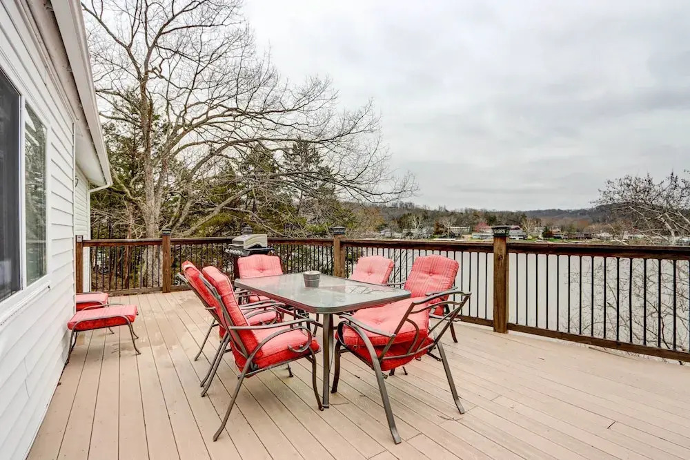 Dock, Deck & Views! Lakefront Retreat in Camdenton
