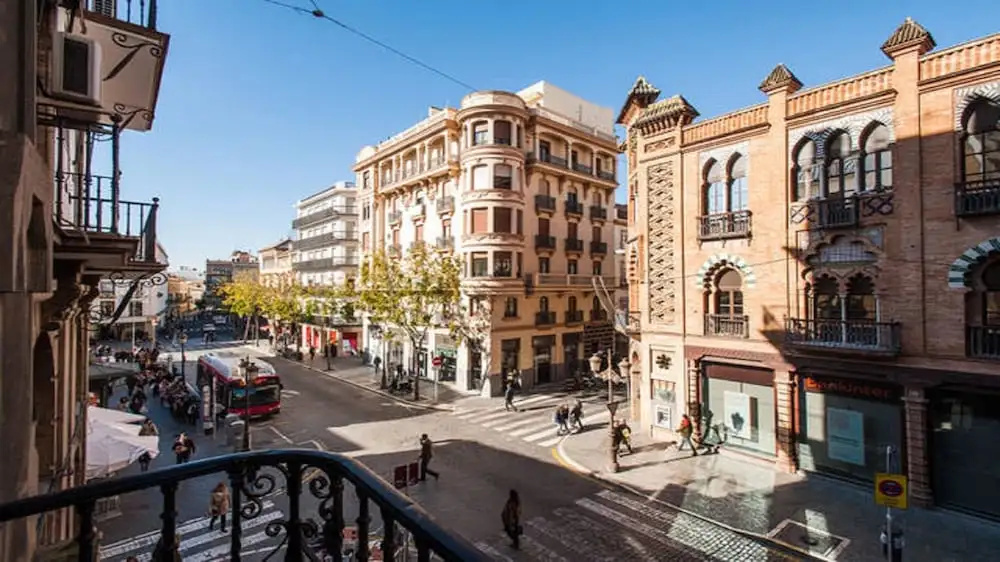 Apartment With 5 Bedrooms in Sevilla, With Wonderful City View, Balcon