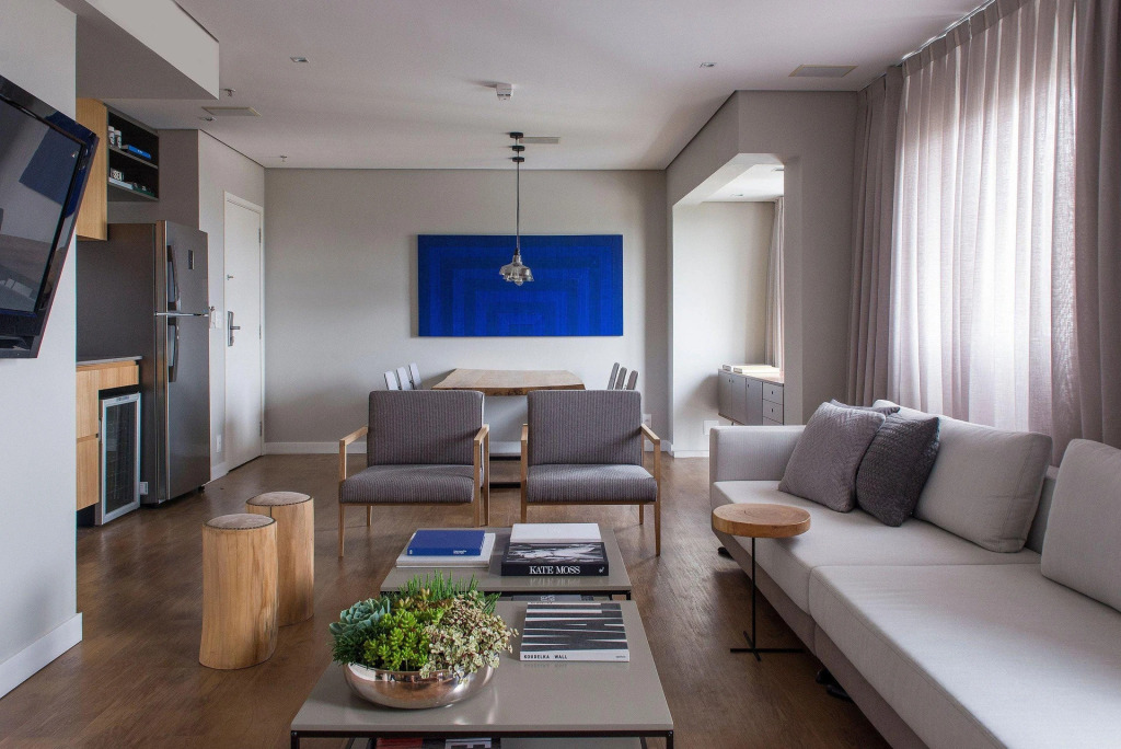CL1806 Flat com limpeza diária no Itaim Bibi