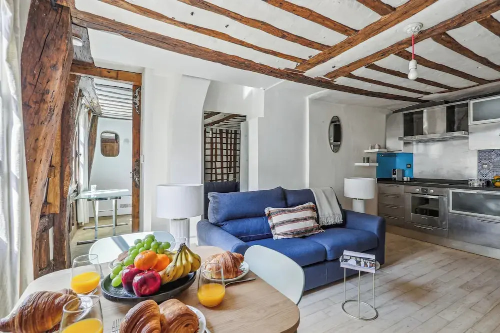 Stylish 1BR - Walkable to Opera & Louvre