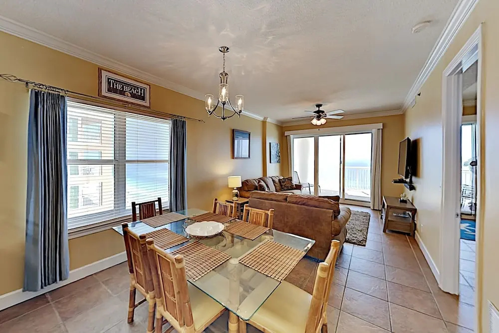 Beachfront 3br W/ Gulf-view Balcony 3 Bedroom Condo