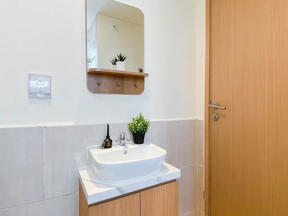 Modern 2Br At Meikarta Apartment Near Aeon Delta Mas