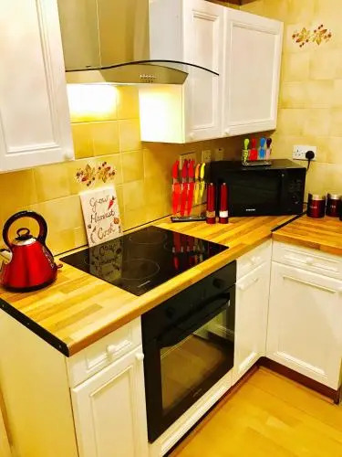 Glasgow City Centre Flat with River Views and Parking