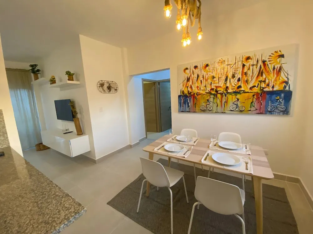 Bamboo apartment