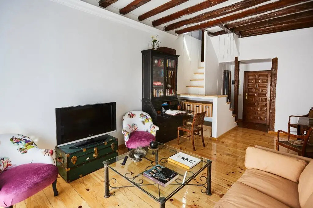 Ático duplex con terraza en puro centro, 2 a 8 pax