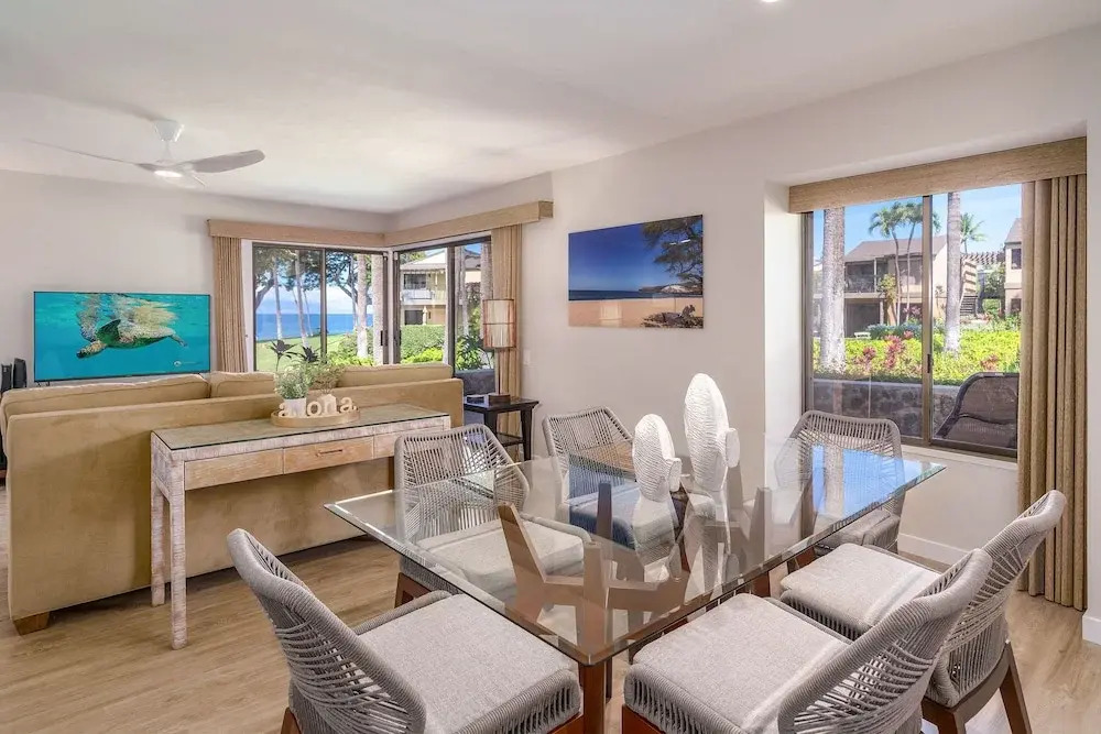 Luxurious Oceanfront Condo at Wailea Elua Village - Unit 1201, Central AC, Wi-fi
