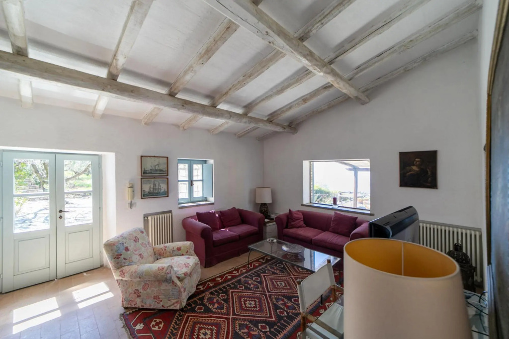 Rustic and bright villa with private pool overlooking the sea.-VillaOlivastri