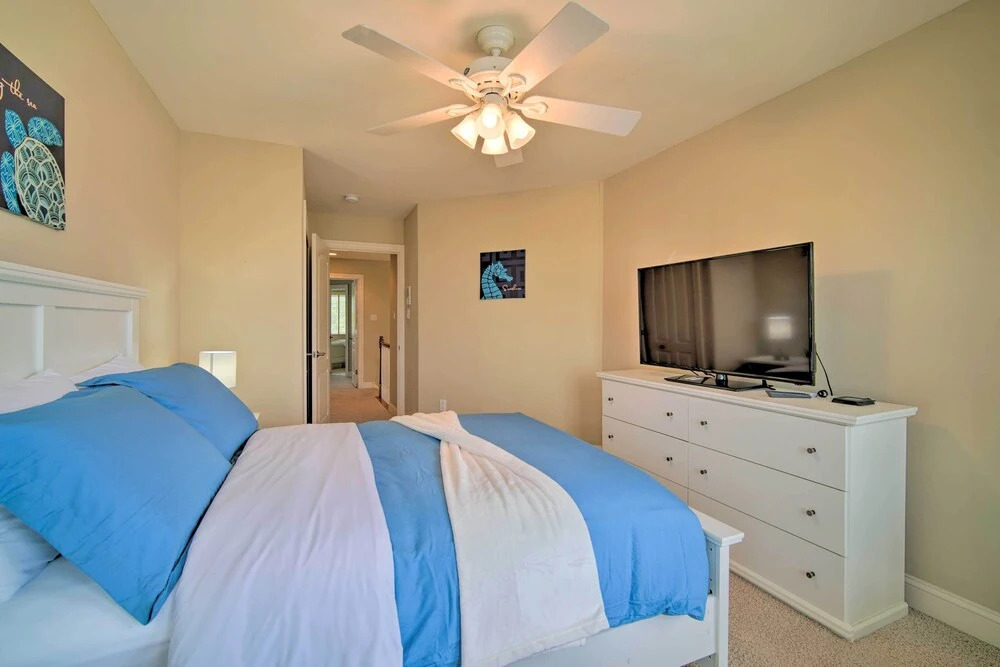 Spacious Brigantine Home ~ 1 Block to Beach!