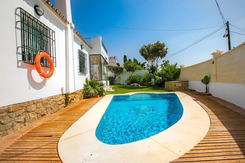 OleHolidays Villa Loleta vistas al mar, 100 m. Playa - piscina privada
