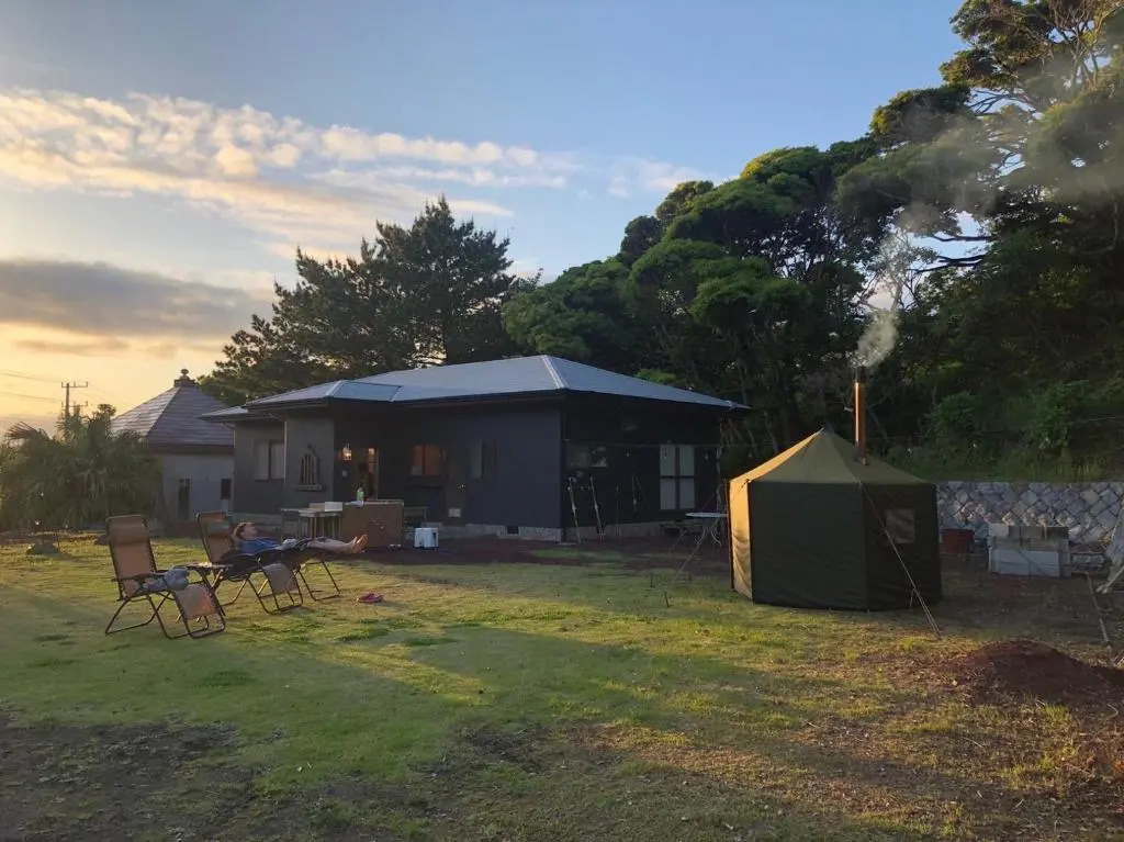 Big Island Base 一組限定の庭付き一棟貸し BBQ 焚き火 テントサウナ 最大6名