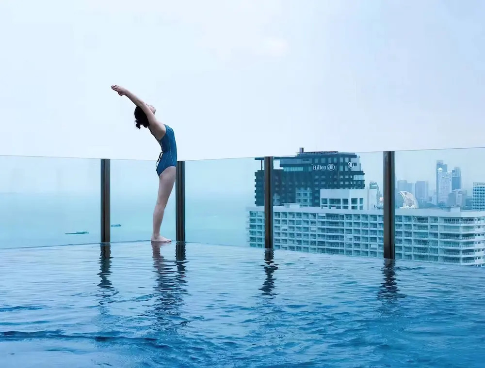 2 Bed Room Central Location-sea View Infinity Pool