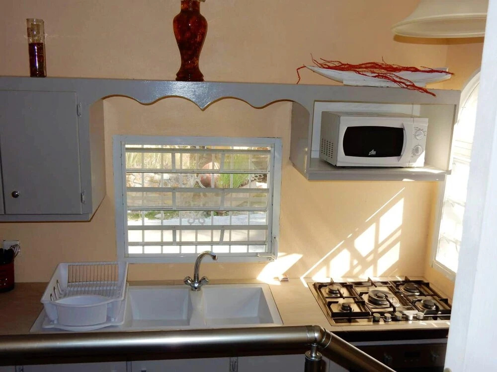 House with One Bedroom in Saint-Martin, with Wonderful Sea View, Furnished Garden And Wifi - 100 M From the Beach