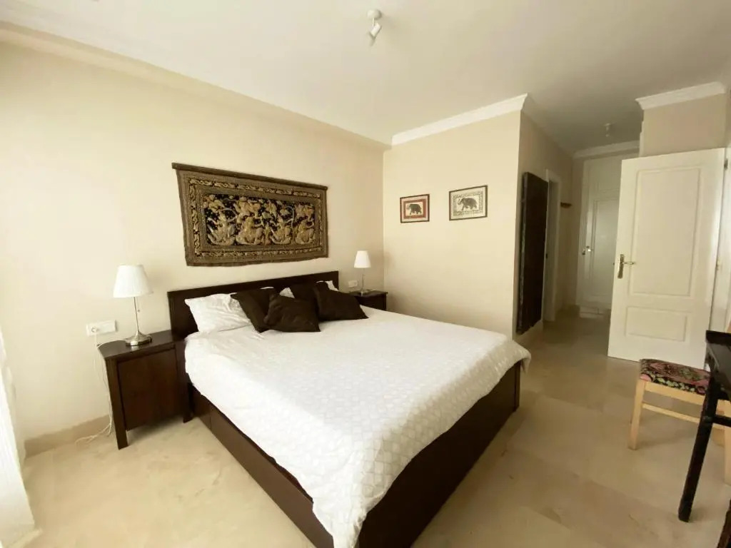 Apartment With 2 Bedrooms in Marbella, With Wonderful sea View, Pool Access, Furnished Garden - 10 m From the Beach