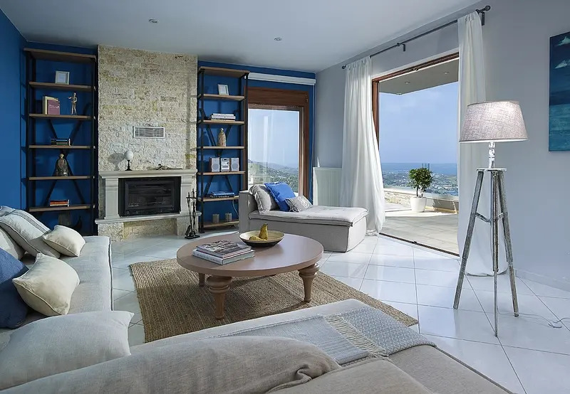 Sea Views At Blue Key Villa Near Heraklion