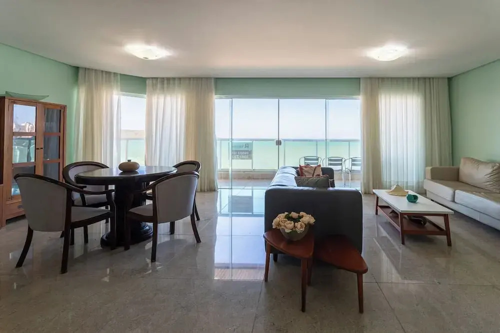 Apto Pet Friendly com 3 Su tes e Vista Para o Mar