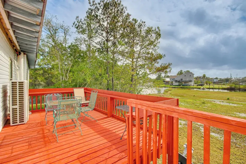 Fishing On-site: Waterfront Home in Bay St Louis