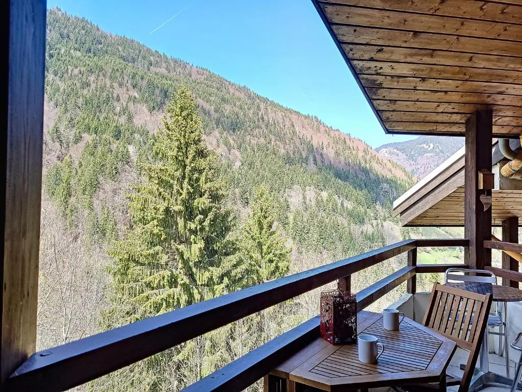 APPARTEMENT DUPLEX SPACIEUX -SAINT JEAN D'AULPS STATION-PROCHE MORZINE - 6-8 pers-RELAIS D7