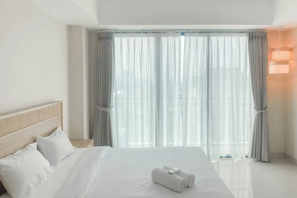 Spacious and Combined 1BR Apartment at Nine Residence