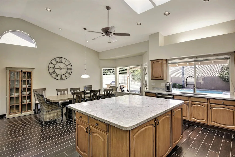 Spacious Getaway w/ Private Pool & Backyard Oasis home