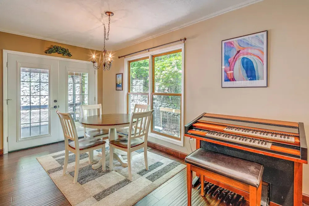 Lake Lure Mountain Retreat w/ Fire Pit & Gas Grill
