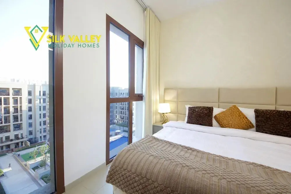 Silk Valley - Cozy Studio with pool view